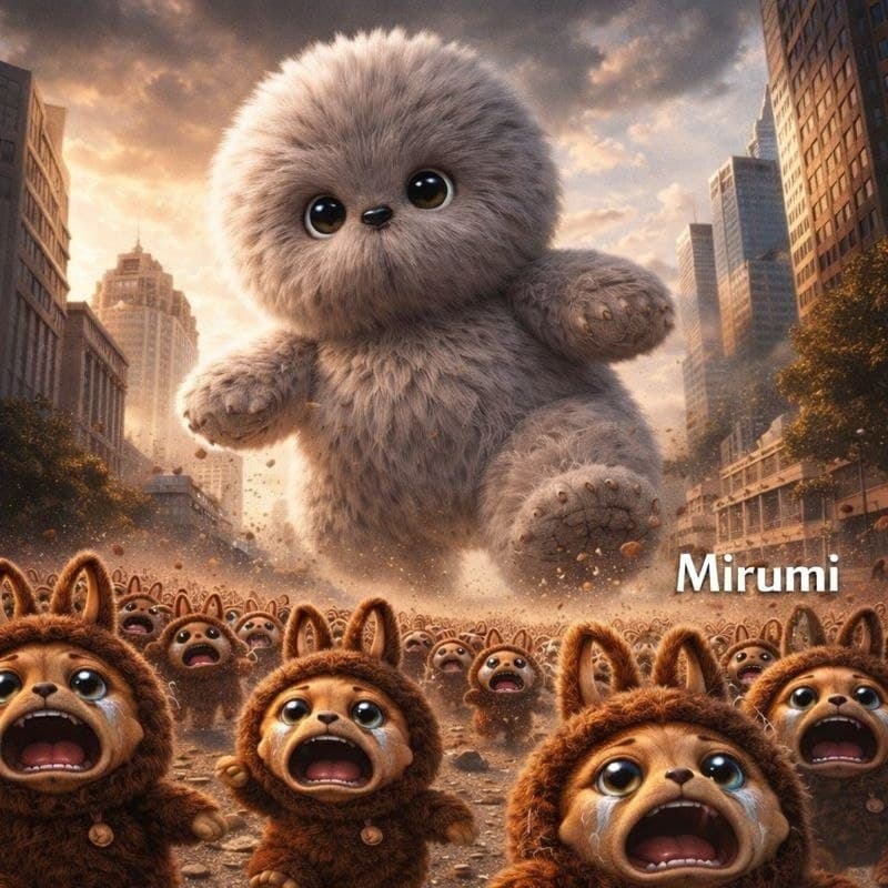 Godzilla Fluff Rampage